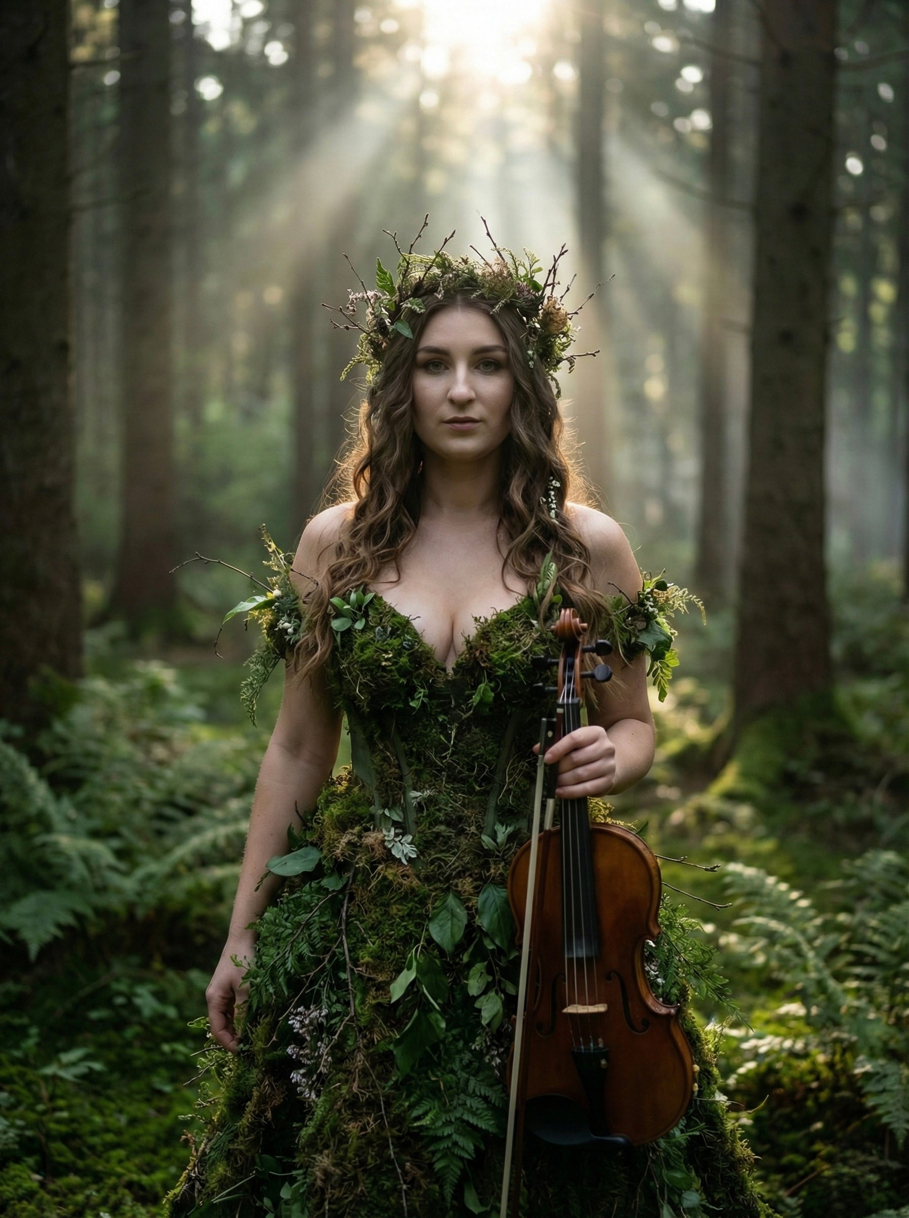 Enchanted Forest Violinist