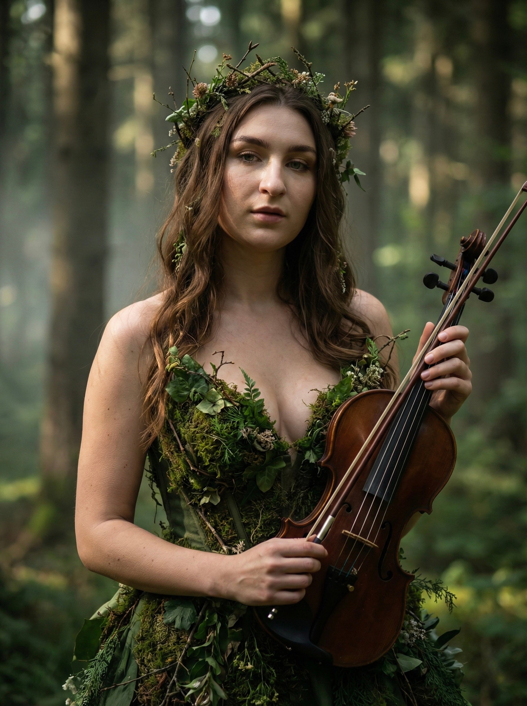 Enchanted Forest Violinist