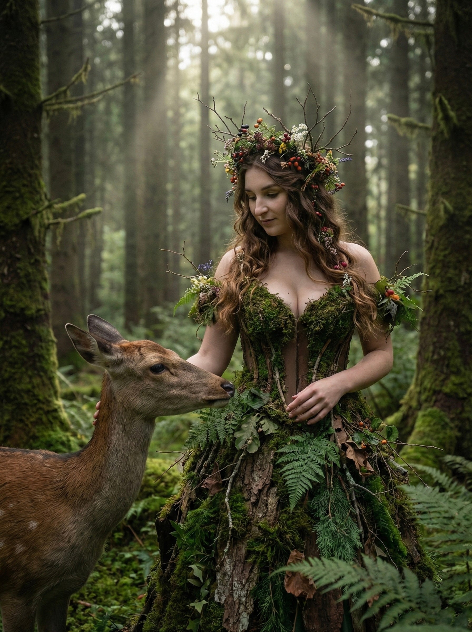 Enchanted Forest Violinist