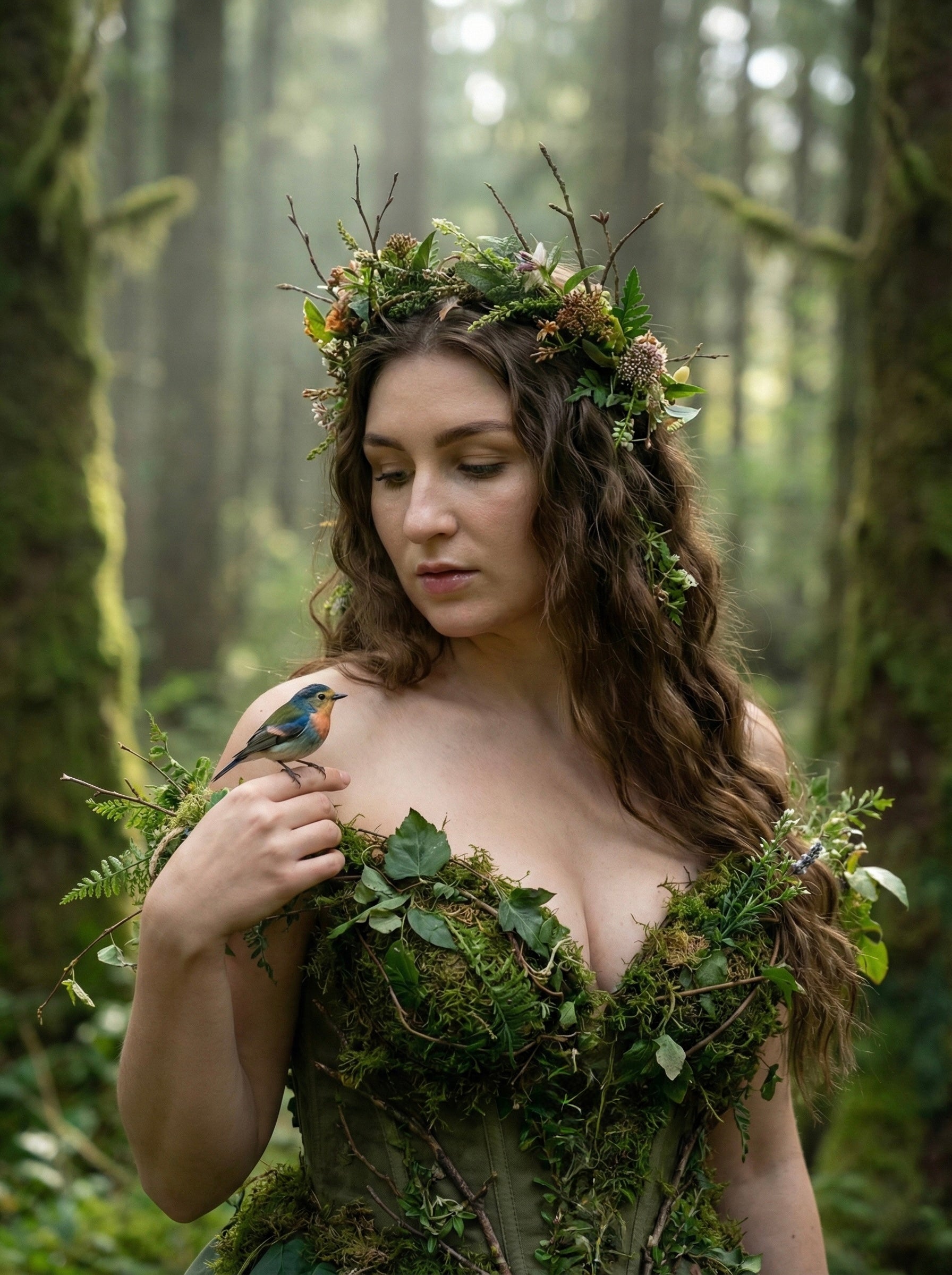 Enchanted Forest Violinist