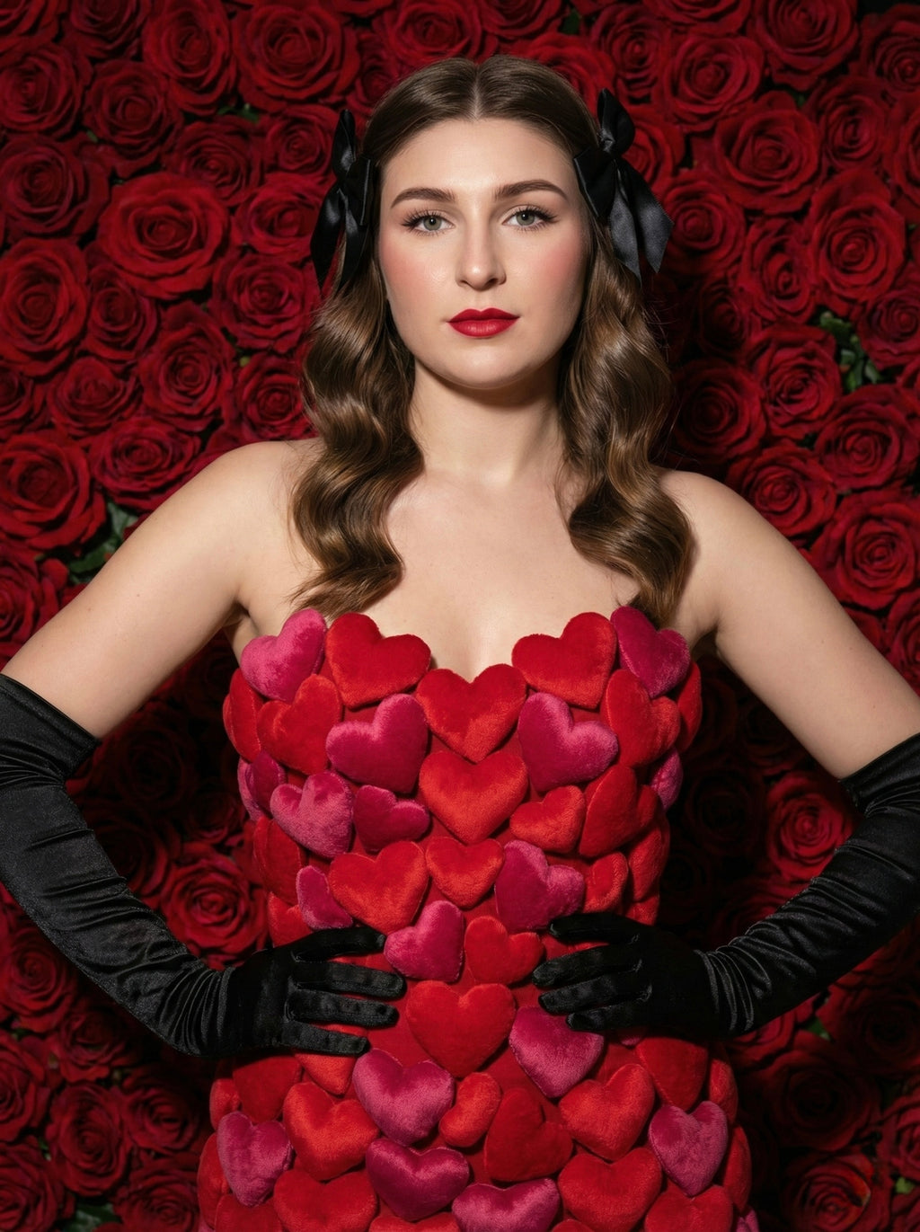 Red Heart Glam