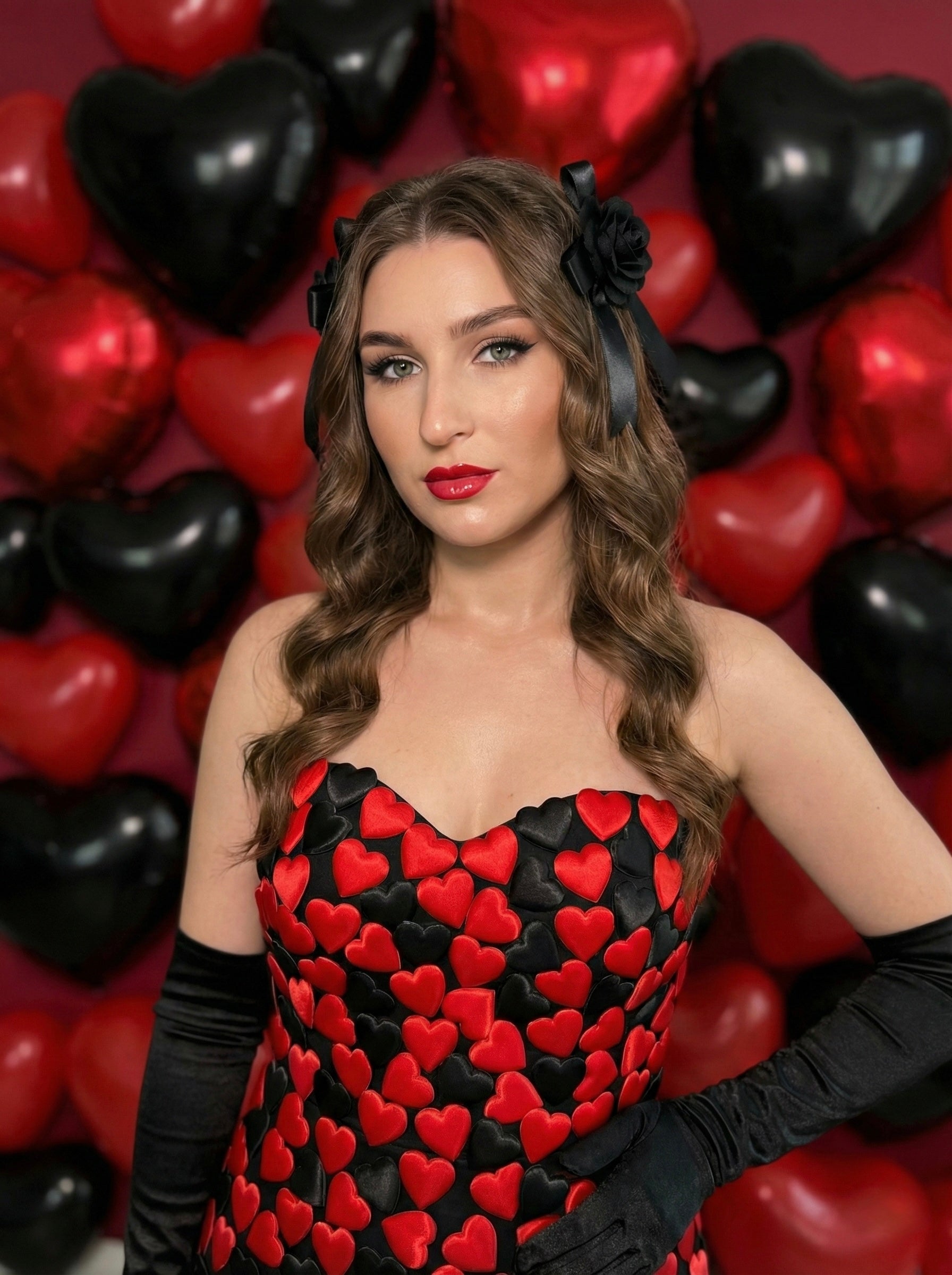 Red Heart Glam