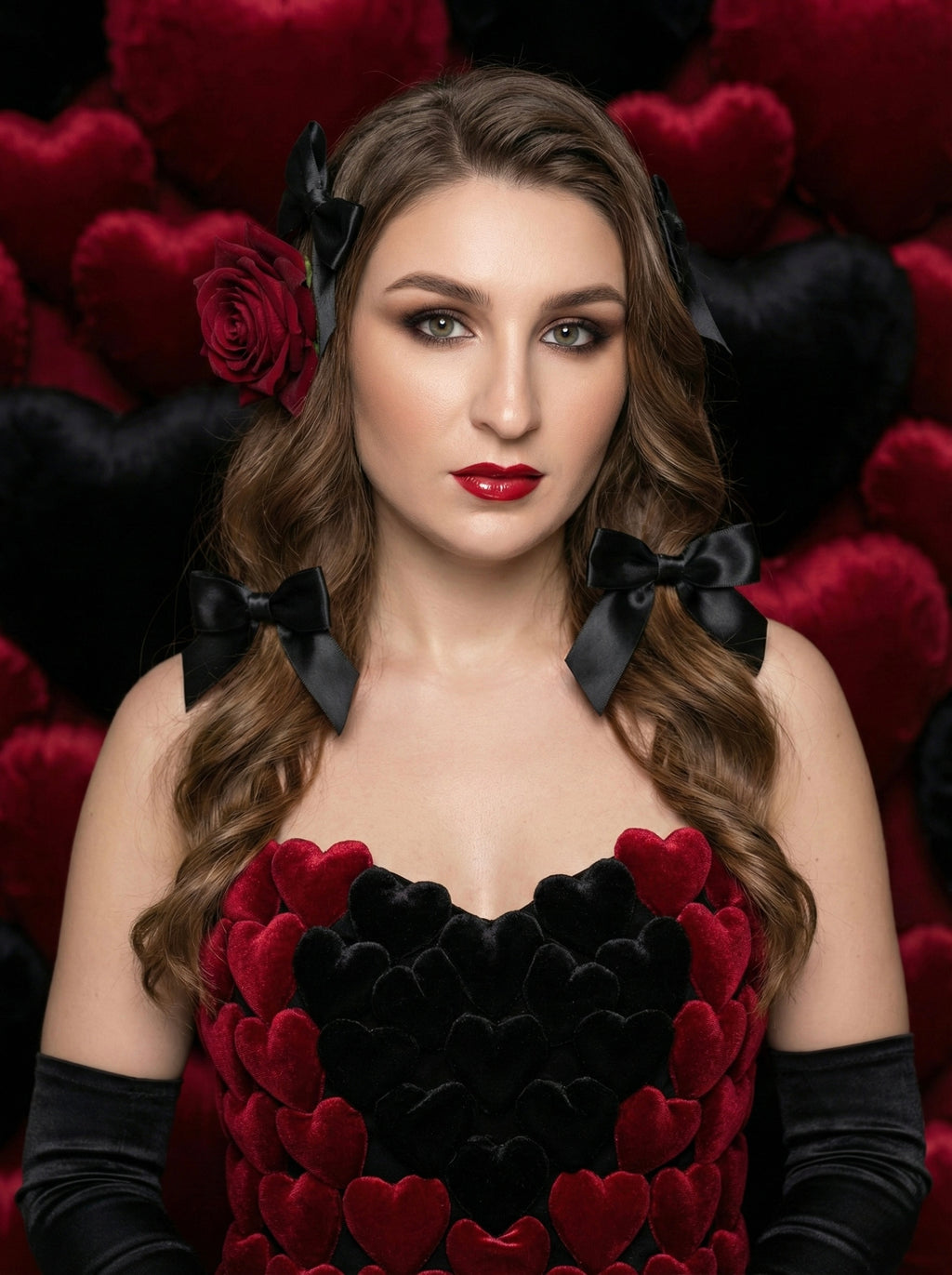 Red Heart Glam
