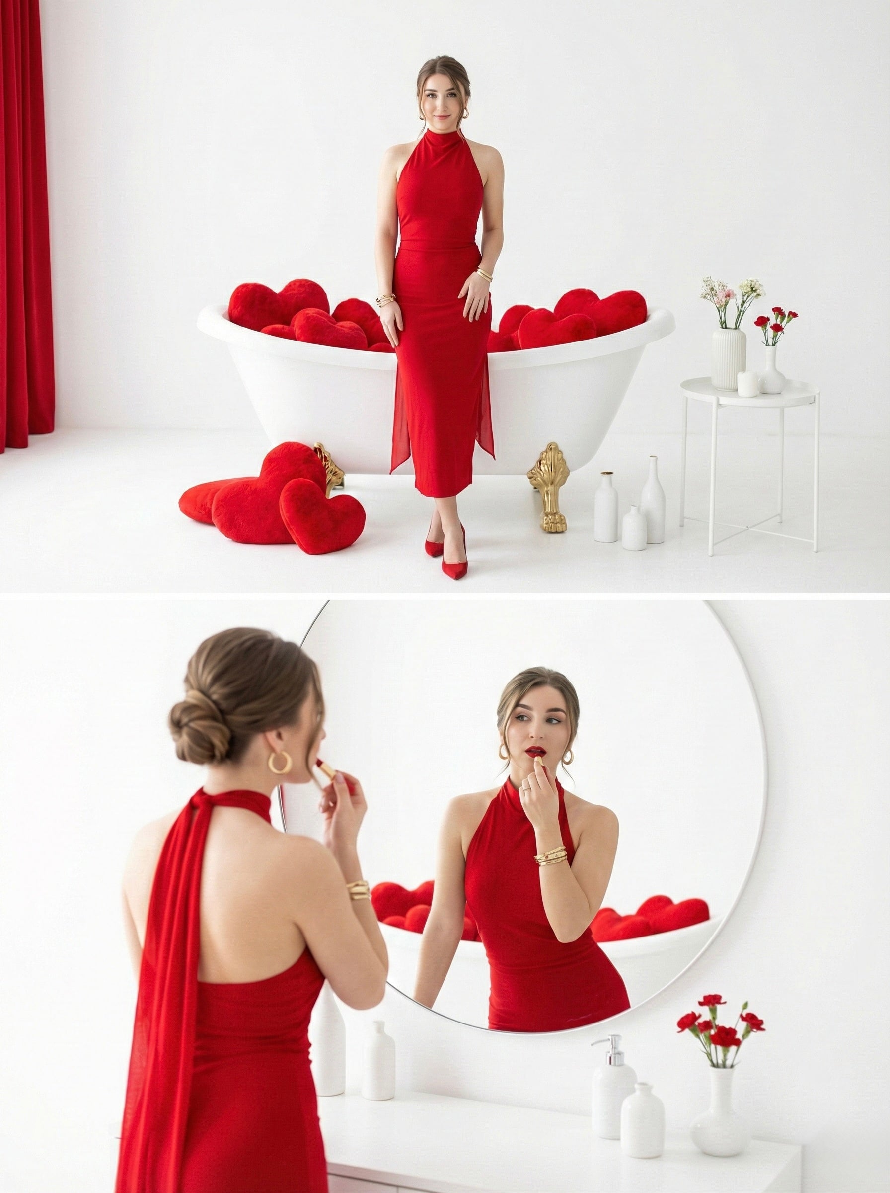 Crimson Elegance