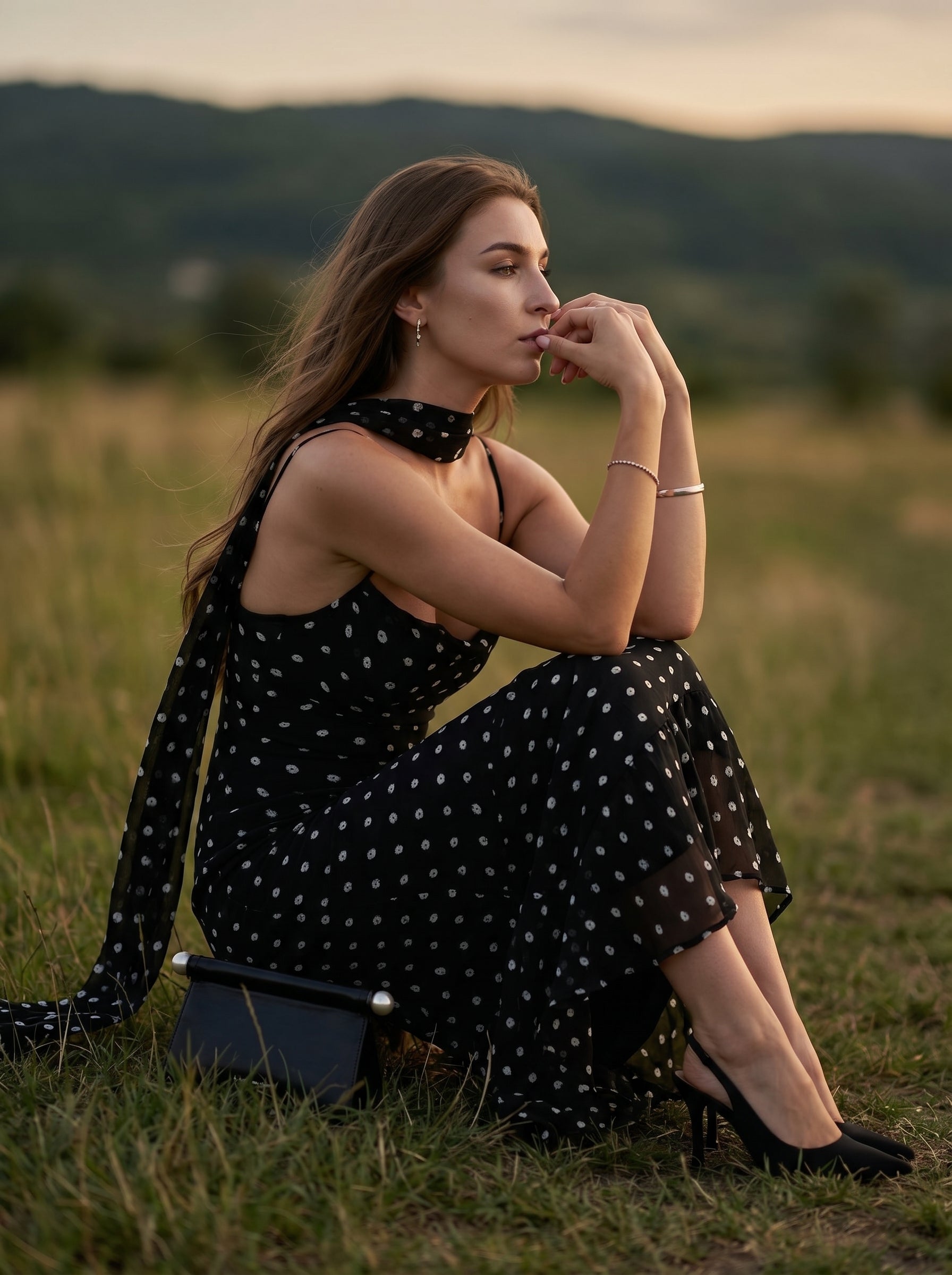 Golden Hour Muse – Cinematic Collection