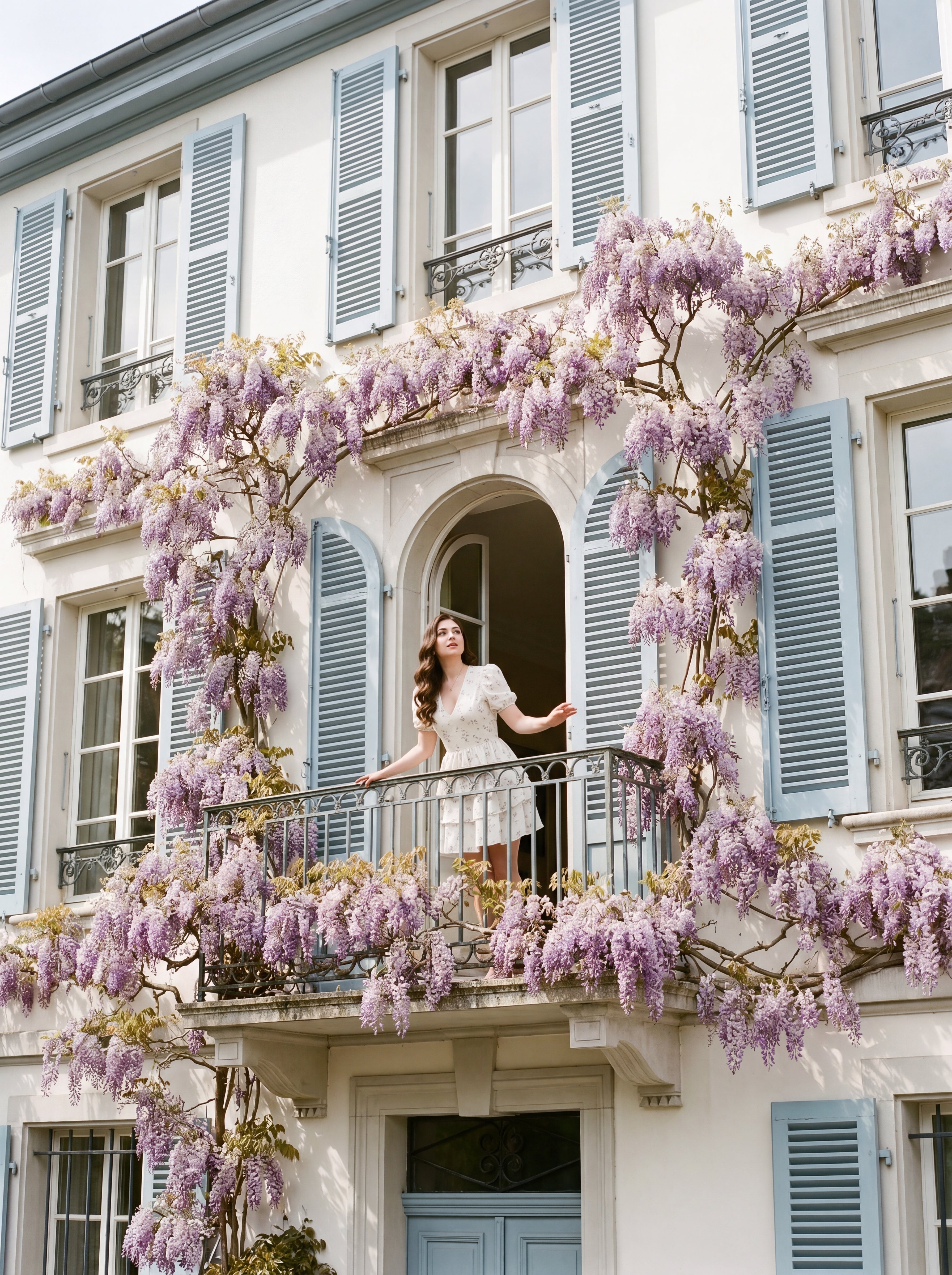 Lavender Balcony Dreams