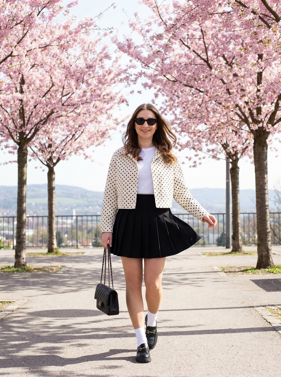 Cherry Bloom Elegance — Spring in Style