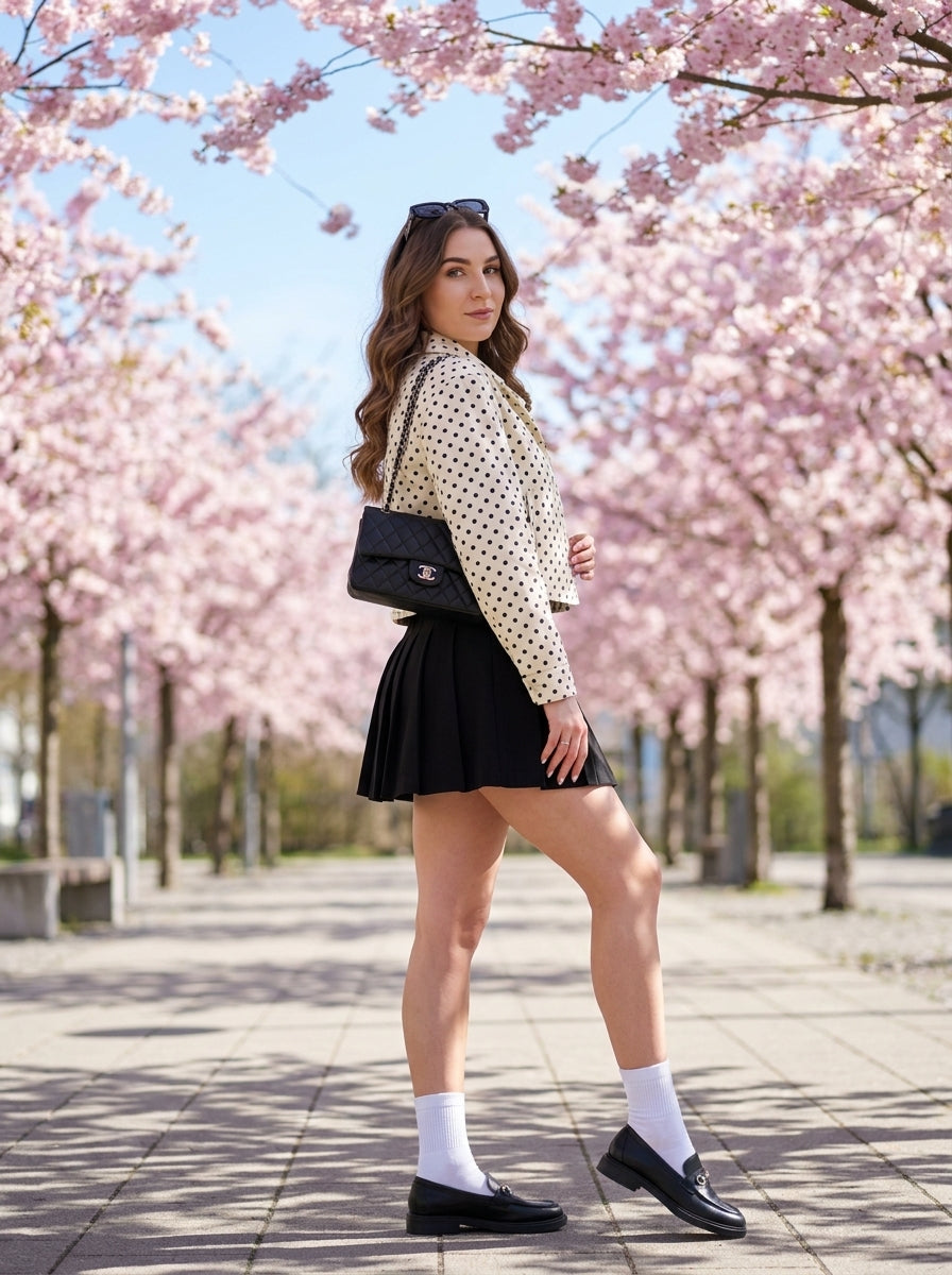Cherry Bloom Elegance — Spring in Style