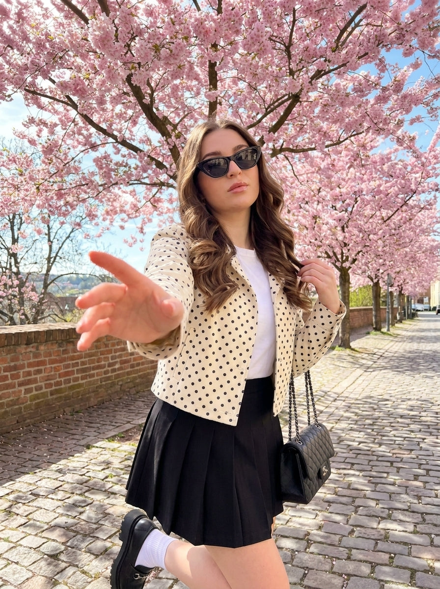 Cherry Bloom Elegance — Spring in Style