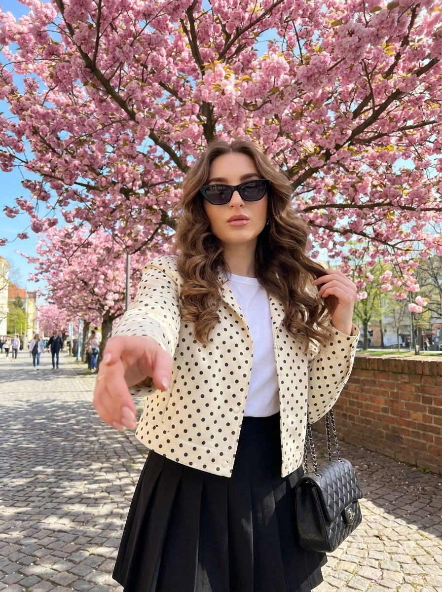 Cherry Bloom Elegance — Spring in Style