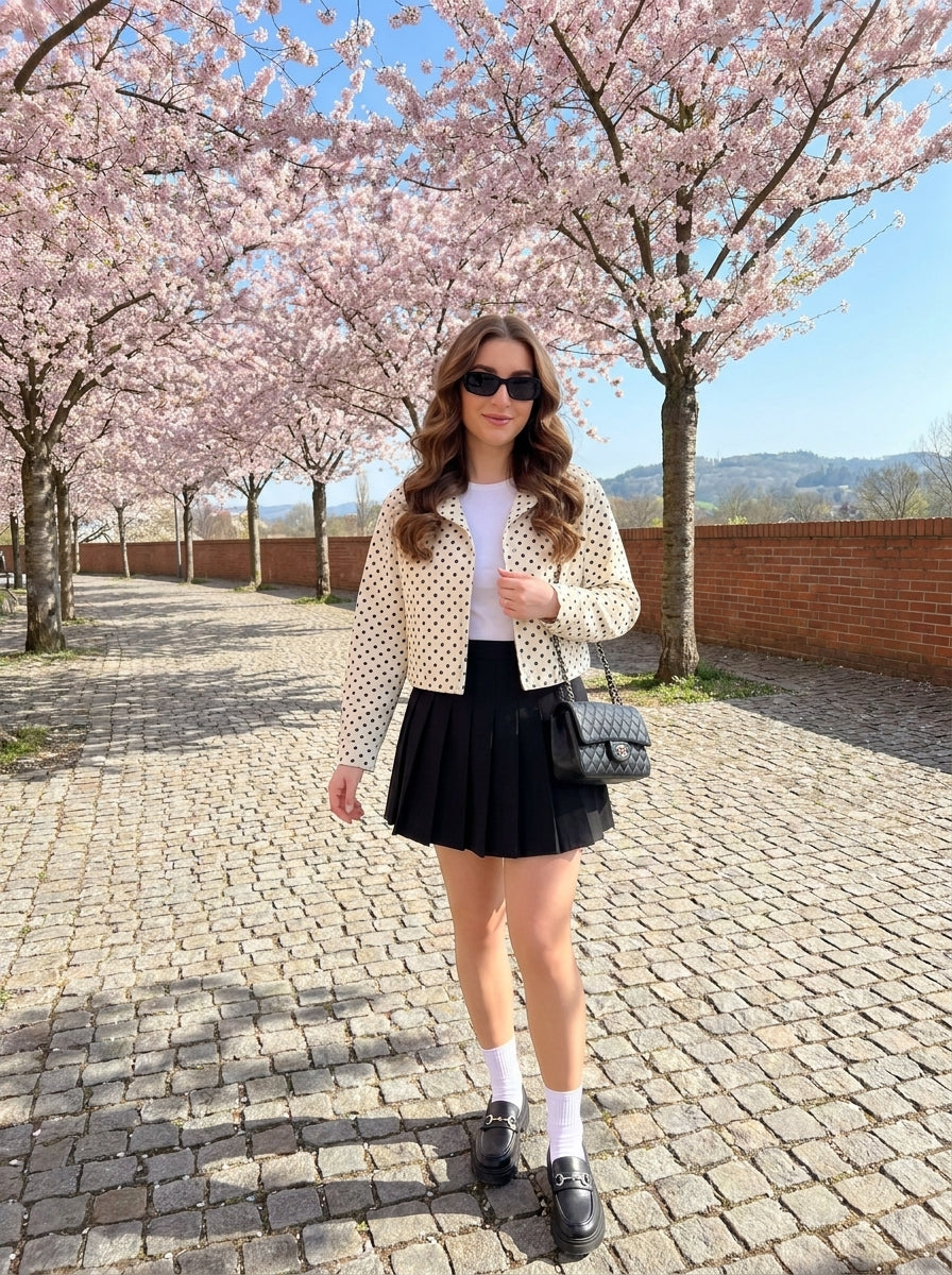 Cherry Bloom Elegance — Spring in Style