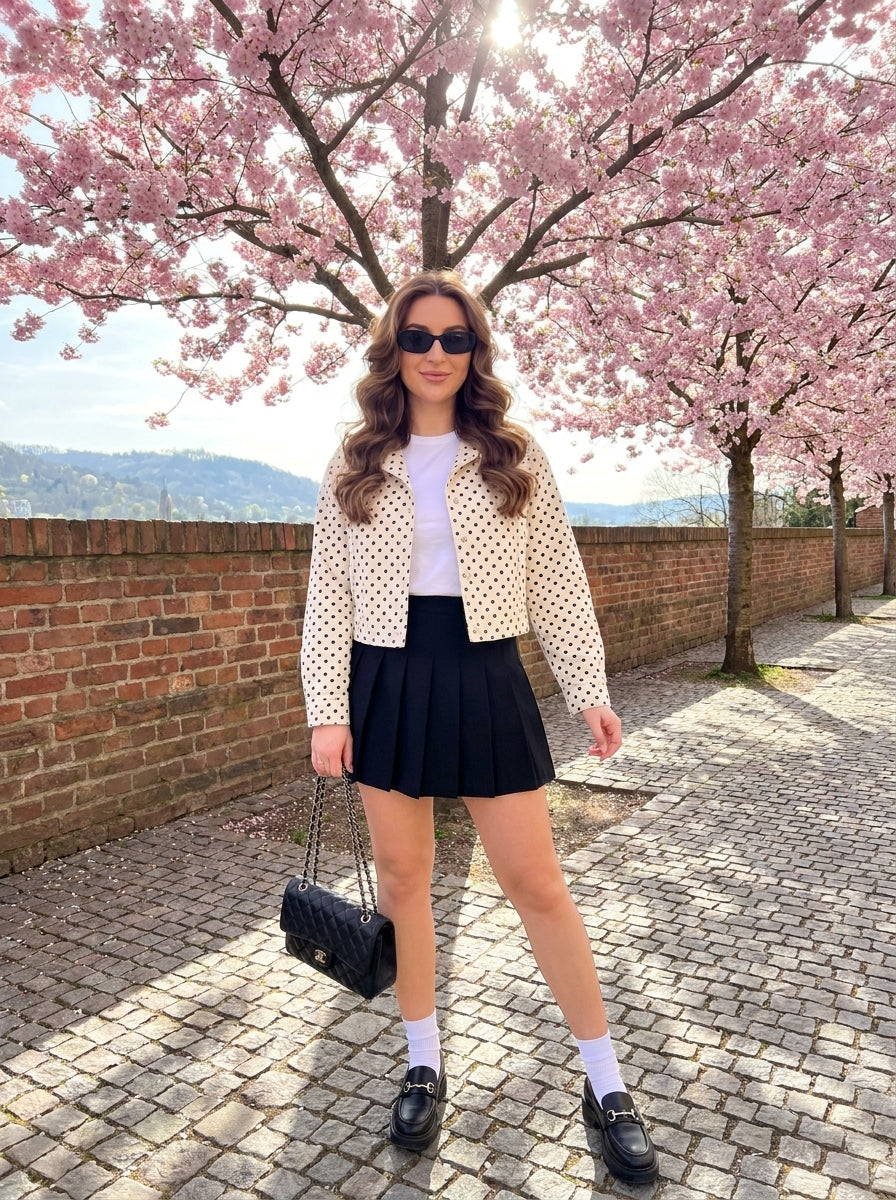 Cherry Bloom Elegance — Spring in Style